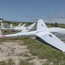 Gliders awaiting in the platform